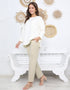 ANNA PANTS (KHAKI)